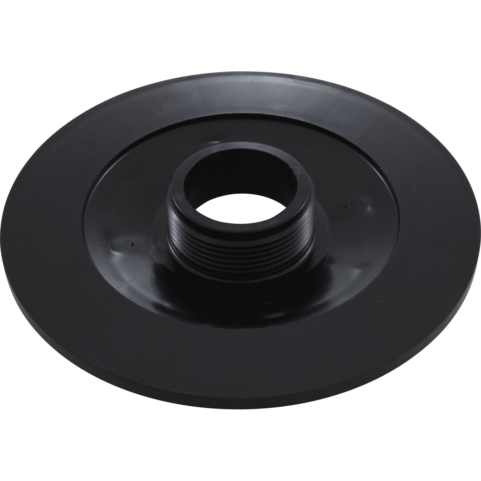 AQUASTAR POOL PRODUCTS AquaStar 615T102 Wall Fitting 6 Dia 1-7/8hs 1-1/2mpt Black Replacement MPN