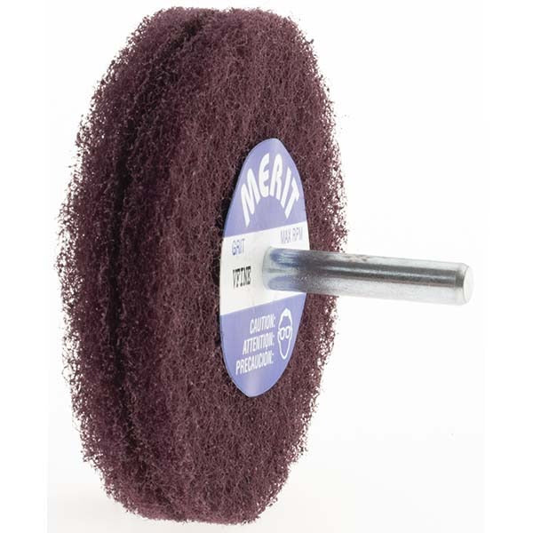 MERIT Merit Abrasives 66254420823 Scrubber Buffing Wheel 3in