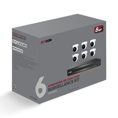 AVYCON Avycon AVK-TE81E6-3T 8MP Tvi Security Camera Kit