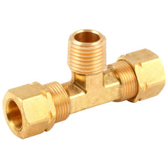 FRYMASTER Frymaster 8130301-FRY Mle 3/8 x 1/4 NPT x 3/8 Tee Brass (Each) FM8130301
