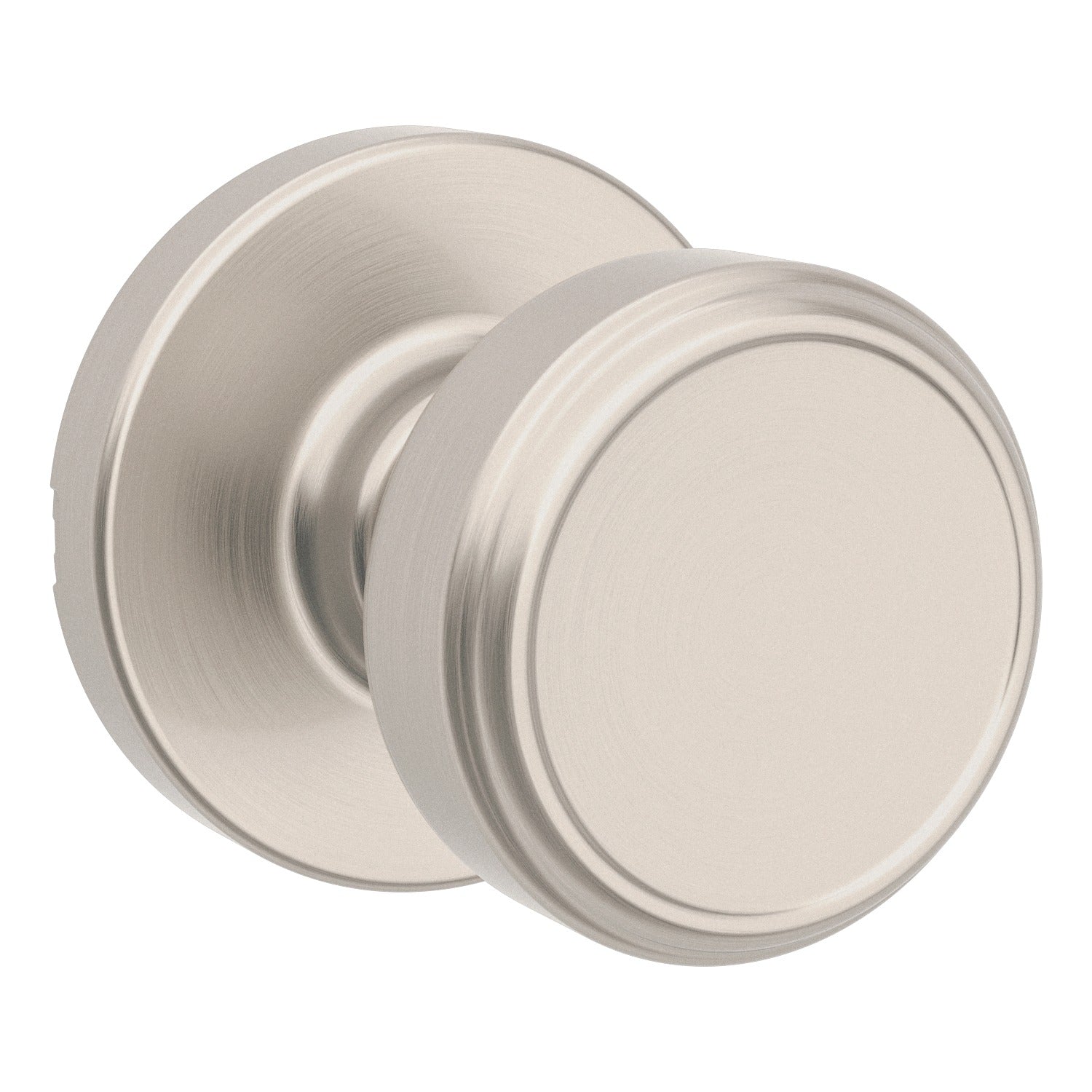 KWIKSET Kwikset 200MNKRDT-15 Maven Passage Knob Satin Nickel
