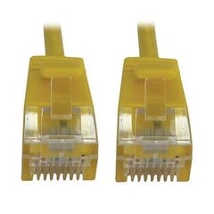 TRIPP LITE Tripp Lite N261-S25-YW Slim Cat6a Patch Cable 25ft