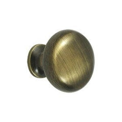 DELTANA Deltana KRH114U5 Round Hollow Knob Antique Brass