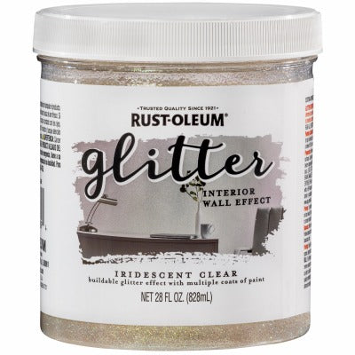 RUST-OLEUM Rust-oleum 323860 Iridescent Glitter Paint 1 Qt