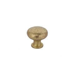 EMTEK Emtek 86037US4 Round Dimpled Cabinet Knob Satin Brass