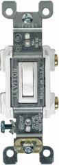 LEVITON Leviton Mfg Co 205-RS115-WCP 15A Single Pole Switch White