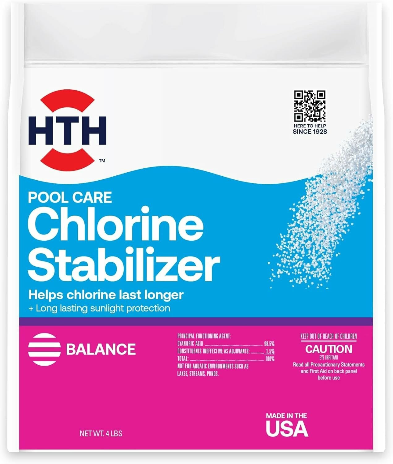 HTH Hth 67061 Swimming Pool Care Stabilizer (4 lb)
