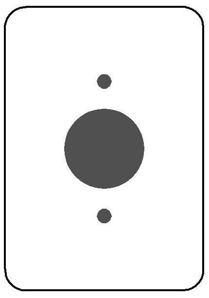 MULBERRY METAL PRODUCTS Mulberry Metal Products 75791 1-Gang Maxi Single Receptacle Wallplate (5 in. x 3.50 in)