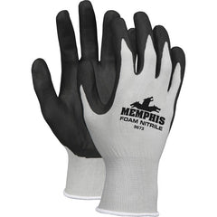 MCR SAFETY Mcr Safety MCS9673M Memphis 13-Gauge Foam Coated Palm Protective Gloves Medium (12/Box)