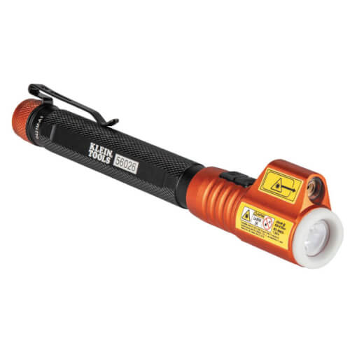 KLEIN TOOLS Klein Tools 56026R Inspection Penlight w/ Class 3R Red Laser Pointer