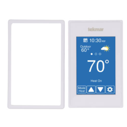 TEKMAR Tekmar 561 WiFi Thermostat for One Stage Heat Control