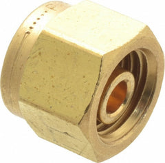 PARKER Parker 4 Fnz-b Compression Tube Plug Brass 3500 Psi