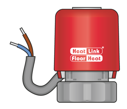HEATLINK Heatlink 56201 Valve & SS Manifold Actuator with LED 24 Vac 50/60 Hz 2 VA