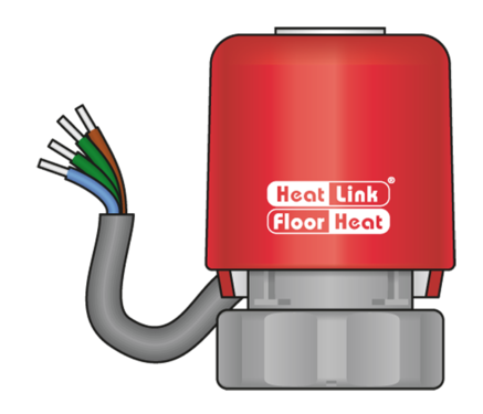 HEATLINK Heatlink 56230 TwistSeal Manifold Actuator c/w End Switch 24 Vac 50/60 Hz 2 VA