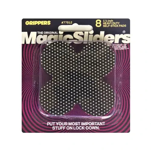 MAGIC SLIDERS Magic Sliders 77512 heavy-duty self-stick gripper pad (1-1/2 in)