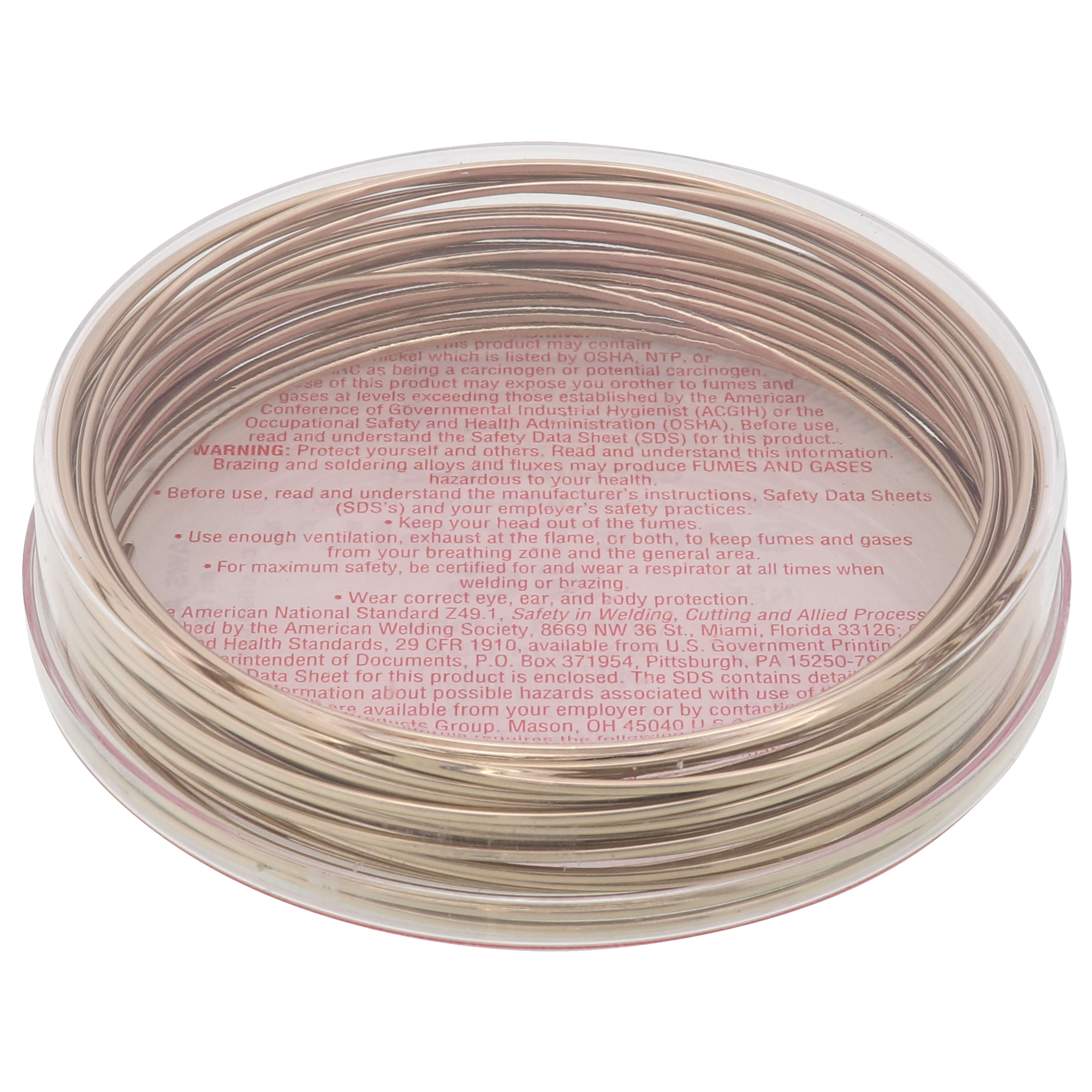 HARRIS Harris 5635 High Silver Brazing Alloys 56% Silver 1/16 5 Troy oz Pkg