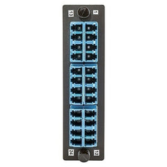 HUBBELL Hubbell Premise Wiring FSPLCQS6H4B Fiber Adapter Panel