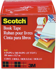 3M 3M MMM8454 See-Through Book Repair Tape (4 in x 15 yd, 3 in core)