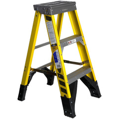 WERNER Werner 7303 2-step Fiberglass Step Ladder Type Iaa 375 Lb