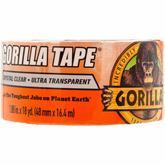 GORILLA Gorilla GOR6060002 Crystal Clear Tape (1.88 inches x 18 yds)