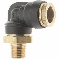 PARKER Parker PF-00060 90 Swivel Elbow 1/2 in Od 1/4 in Npt Brass