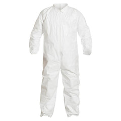 DUPONT Dupont IC181SWH5X002500 Coveralls 5XL Tyvek 25-pack
