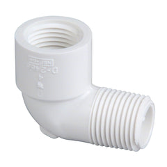 DURA PLASTIC Dura Plastic L06720Y Pvc Street Elbow 1 in Mnpt X Fnpt