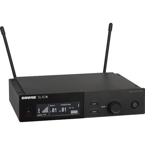 SHURE Shure Brothers Inc SLXD124/85M-H55 Wireless Combo Mic System