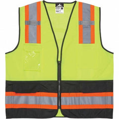 MCR SAFETY Mcr Safety WCCL2MLSZX5 Hi-vis Safety Vest 5x-large