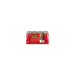 3M 3M MMM37504RD Commercial-Grade Shipping/Packaging Tape 1.88 in x 54.6 yd (4 Pack)