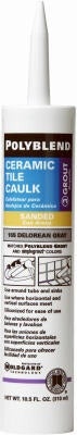 CUSTOM BUILDING PRODUCTS Custom Bldg Products PC12210S-6 Sanded Tile Caulk Linen 6-pack