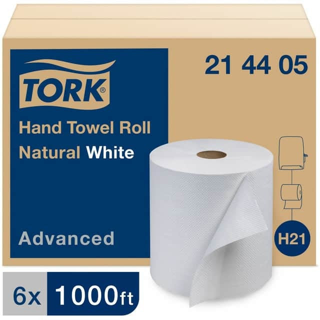 TORK Tork TRK214405 Hand Towel Roll H21 1-ply 7.94 in x 1000 ft (6/Carton) 214405
