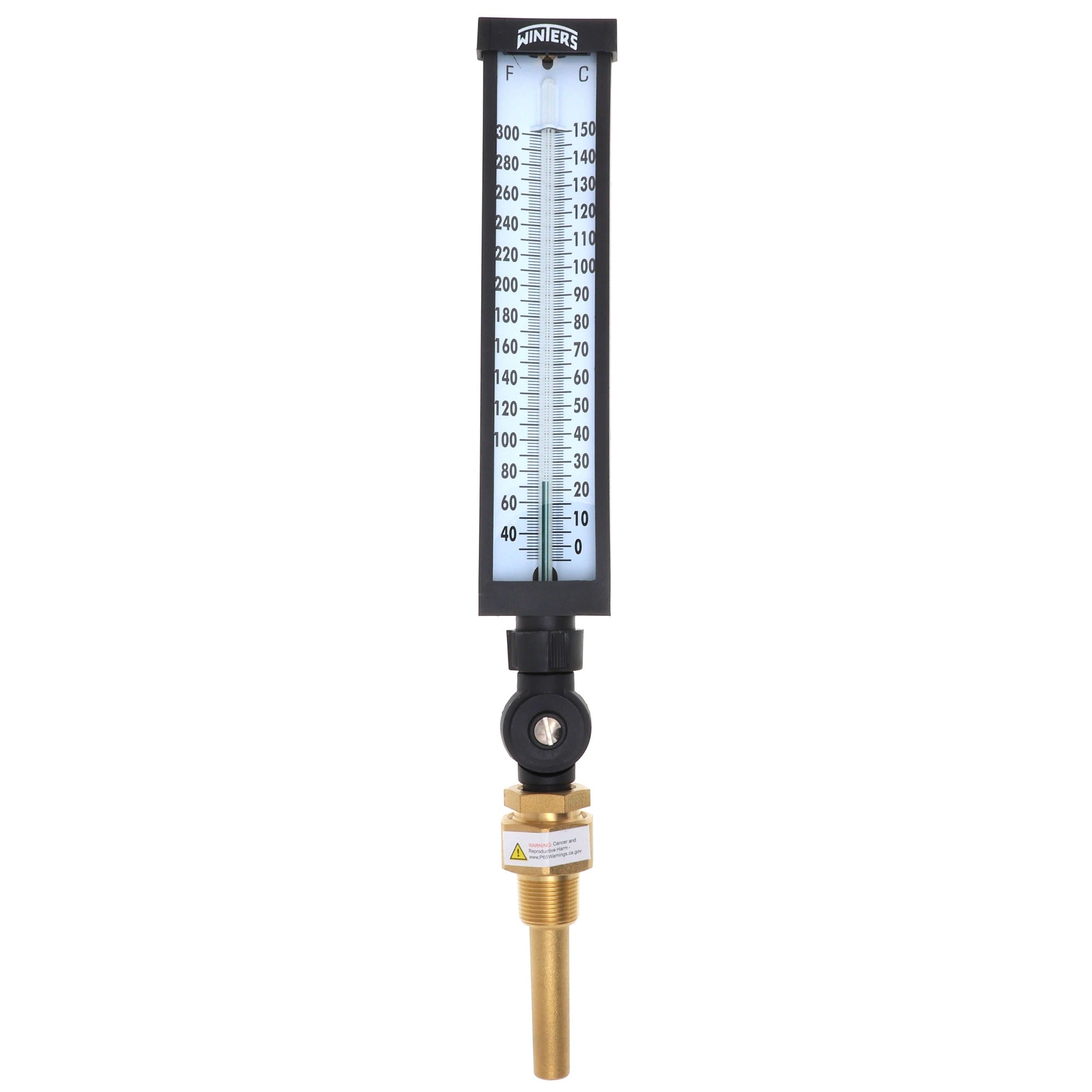 WINTERS INSTRUMENTS Winters Instruments TIM105 Tim Industrial 9it Thermometer 30 F to 300 F (3.5 in Stem)