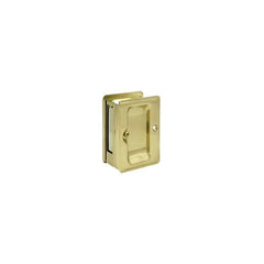 DELTANA Deltana SDPA325U3-UNL Pocket Door Lock Unlacquered Brass