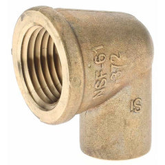 MUELLER INDUSTRIES Mueller Industries 15864 Cast Copper 90 Elbow 1/2 in Cxf