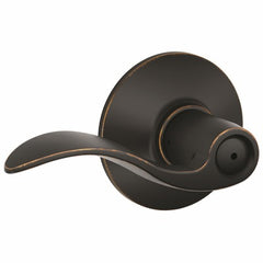 SCHLAGE Schlage Lock Co F40ACC716 Privacy Knob Aged Bronze