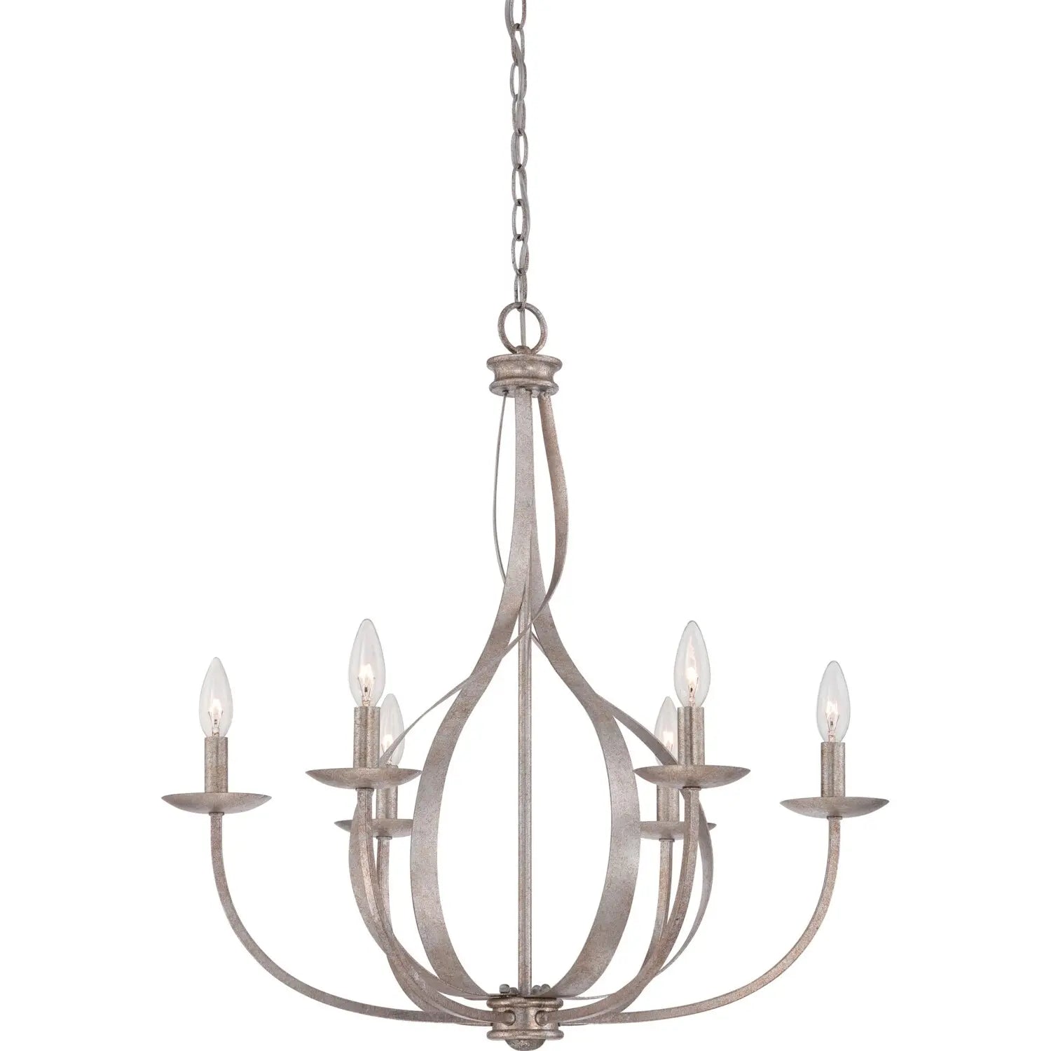 QUOIZEL Quoizel SER5006IF Serenity 6-Light Chandelier 6 x 60W 26.5 inch diameter