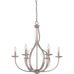 QUOIZEL Quoizel SER5006IF Serenity 6-Light Chandelier 6 x 60W 26.5 inch diameter