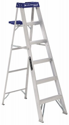 LOUISVILLE LADDER Louisville Ladder AS2106 Aluminum Step Ladder 6 Foot