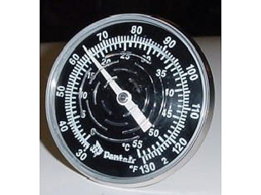 PENTAIR Pentair SL1DW Inline Thermometer 30-130 F with Nylon Well