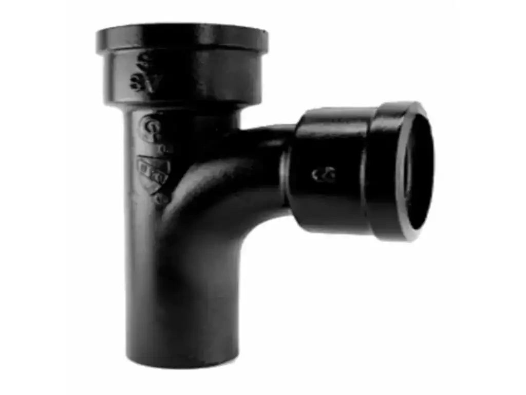 CHARLOTTE PIPE Charlotte Pipe 1108 Cast Iron Sanitary Tee 4 Inch
