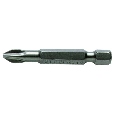 PROTO Proto J60102 1/4 Hex Phillips Power Insert Bit #2
