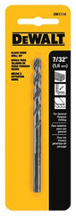 DEWALT Dewalt Accessories DW1114 Black Oxide Drill Bit 7/32 in 2pk
