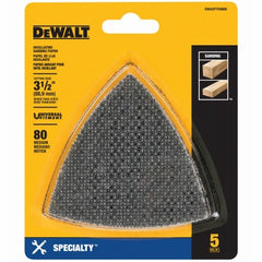 DEWALT Dewalt Accessories DWASPTRIM80 80 Grit Mesh Triangle 5 Pack