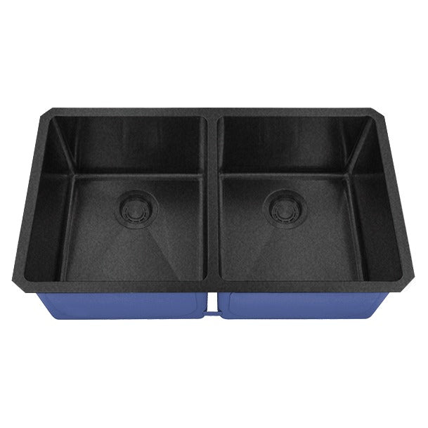 DAKOTA Dakota Plumbing Products DSM-5050GBK Undermount Kitchen Sink