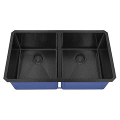 DAKOTA Dakota Plumbing Products DSM-5050GBK Undermount Kitchen Sink