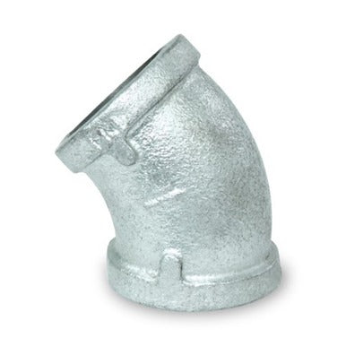 EVERFLOW Everflow GMFF0114 1-1/4 in Galvanized Malleable 45° Elbow (1-1/4 in / 45°)