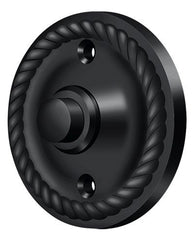 DELTANA Deltana BBRR213U19 Bell Button Round Rope Black