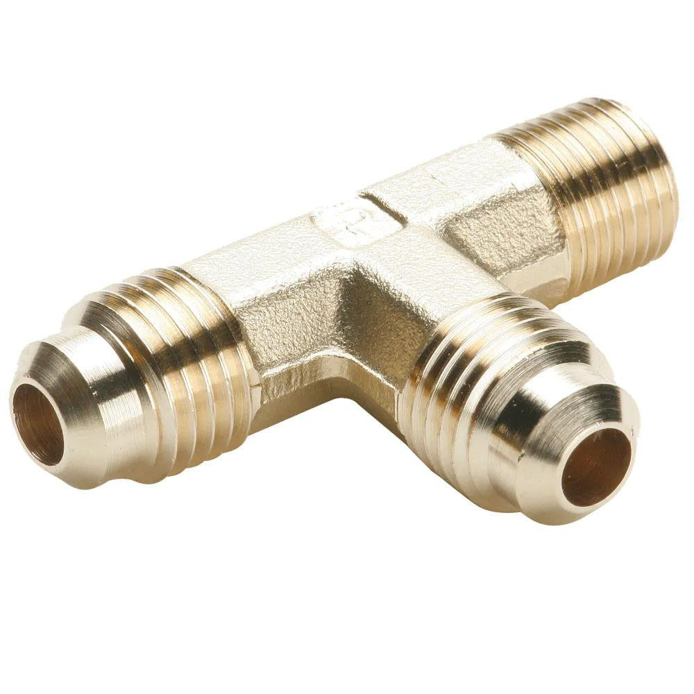 PARKER Parker 151F-10-8 Brass Flared Male Run Tee 5/8 in
