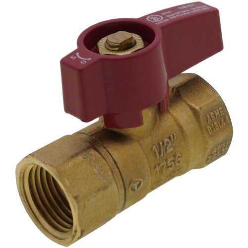 EVERFLOW Everflow 4512 1/2 inches FIP Gas Ball Valve (1/2 inches) Bluefin GBV050